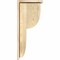 Ekena Millwork Crestline Rough Sawn Corbel w/Backplate, Douglas Fir, 6"W x 12"D x 28"H COR06X12X28CRE01RDF - alternate 4
